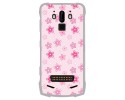 Funda Gel Tpu para Doogee S90 diseño Flores Dibujos