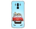 Funda Gel Tpu para Doogee S90 diseño Furgoneta Dibujos
