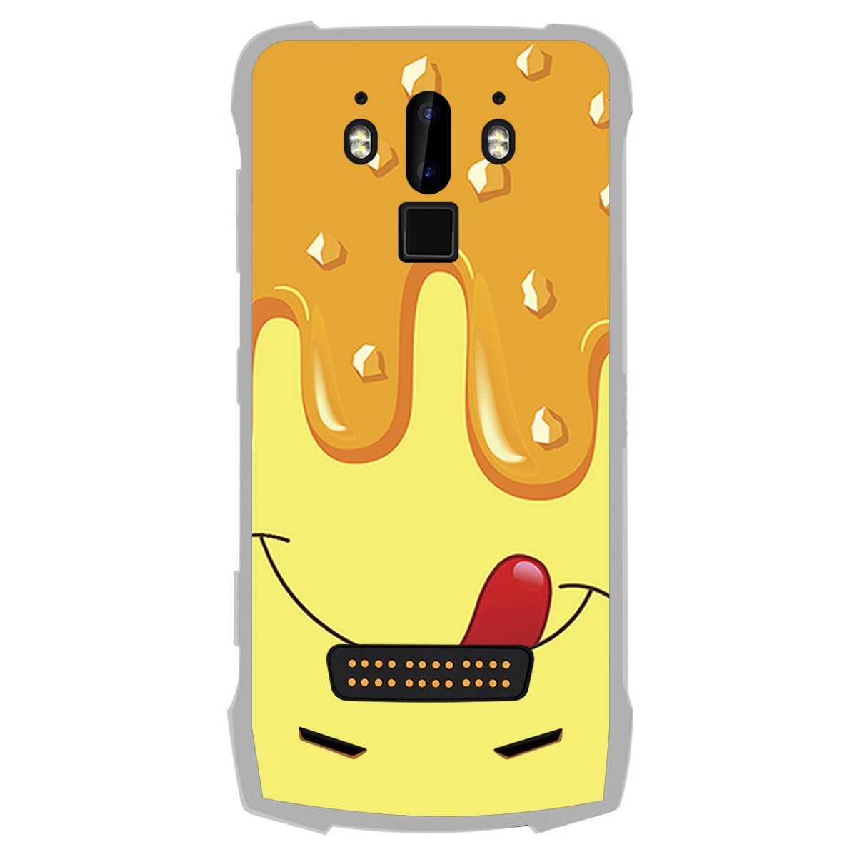 Funda Gel Tpu para Doogee S90 diseño Helado Vainilla Dibujos