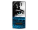 Funda Gel Tpu para Doogee S90 diseño Ojo Dibujos