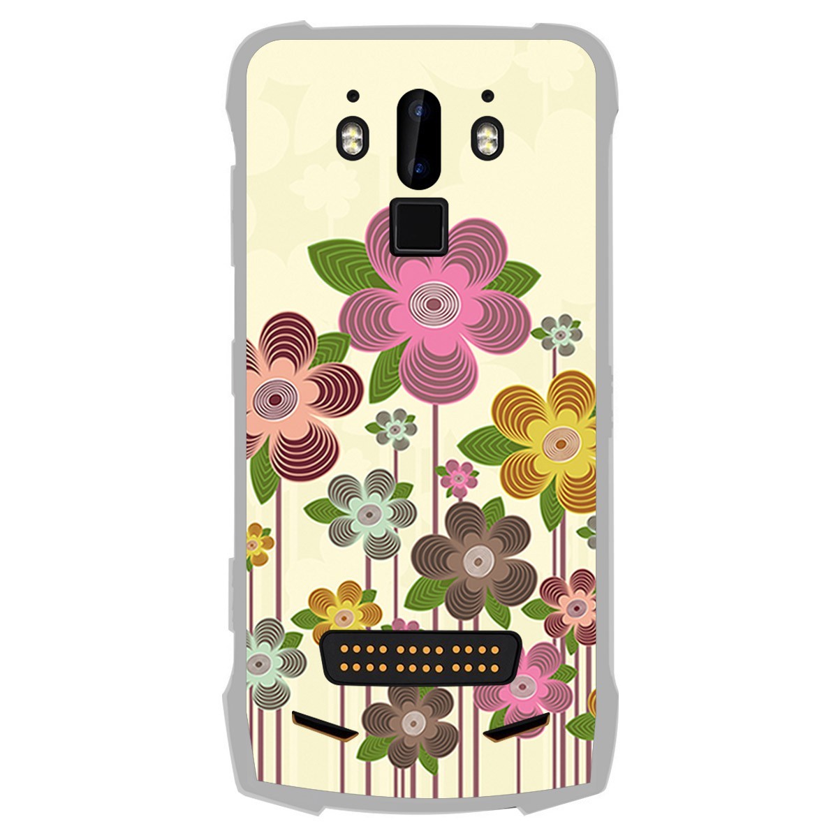 Funda Gel Tpu para Doogee S90 diseño Primavera En Flor Dibujos