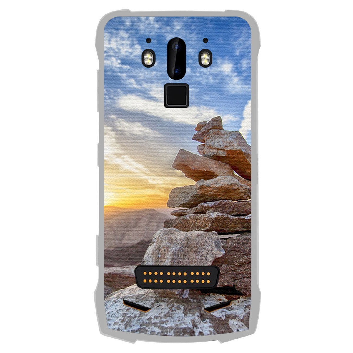 Funda Gel Tpu para Doogee S90 diseño Sunset Dibujos