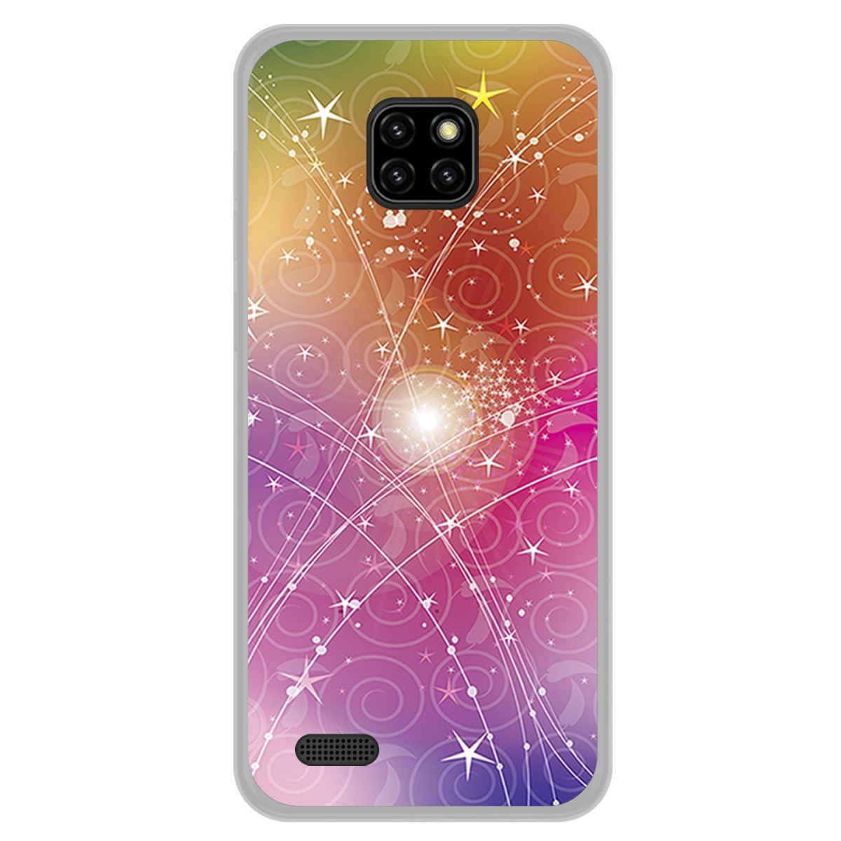 Funda Gel Tpu para Ulefone Note 7 diseño Abstracto Dibujos