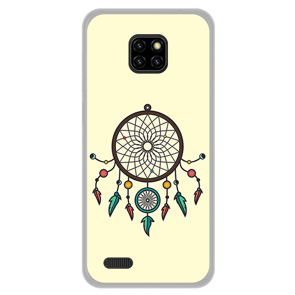 Funda Gel Tpu para Ulefone Note 7 diseño Atrapasueños Dibujos