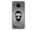 Funda Gel Tpu para Ulefone Note 7 diseño Barba Dibujos