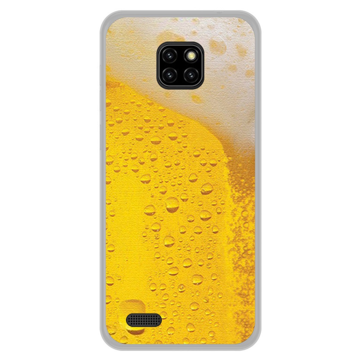 Funda Gel Tpu para Ulefone Note 7 diseño Cerveza Dibujos