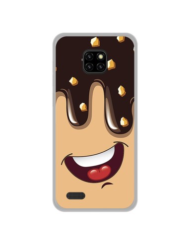 Funda Gel Tpu para Ulefone Note 7 diseño Helado Chocolate Dibujos