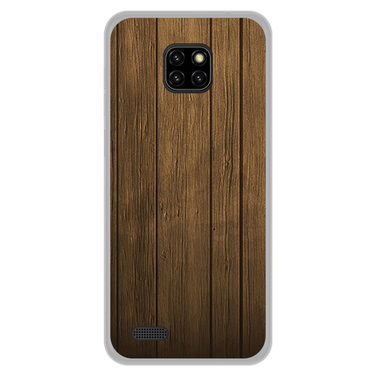 Funda Gel Tpu para Ulefone Note 7 diseño Madera Dibujos
