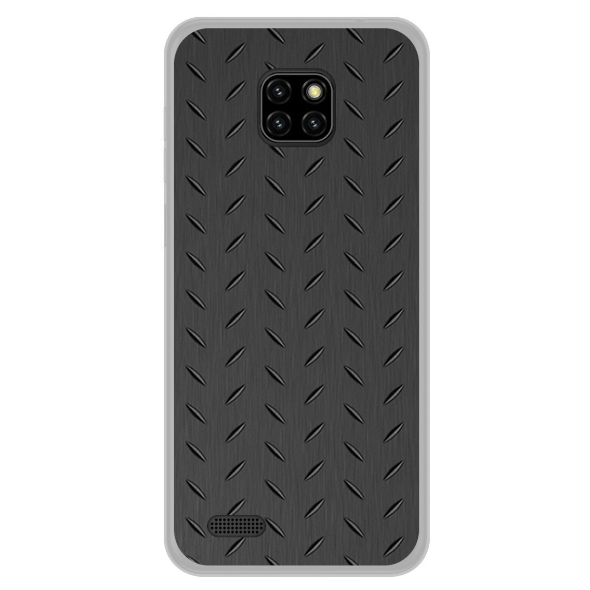 Funda Gel Tpu para Ulefone Note 7 diseño Metal Dibujos