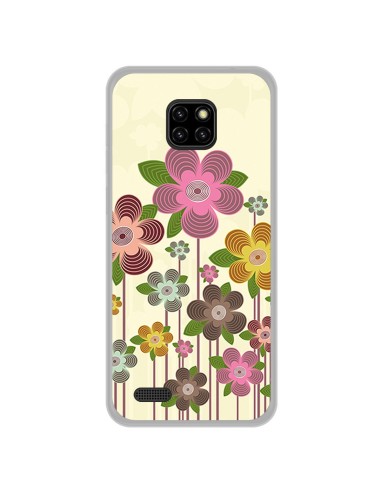 Funda Gel Tpu para Ulefone Note 7 diseño Primavera En Flor Dibujos