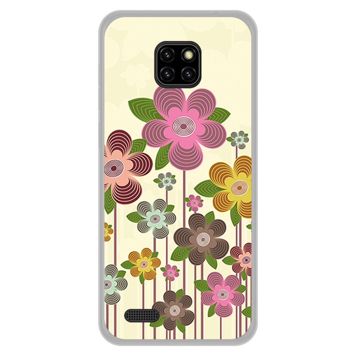Funda Gel Tpu para Ulefone Note 7 diseño Primavera En Flor Dibujos