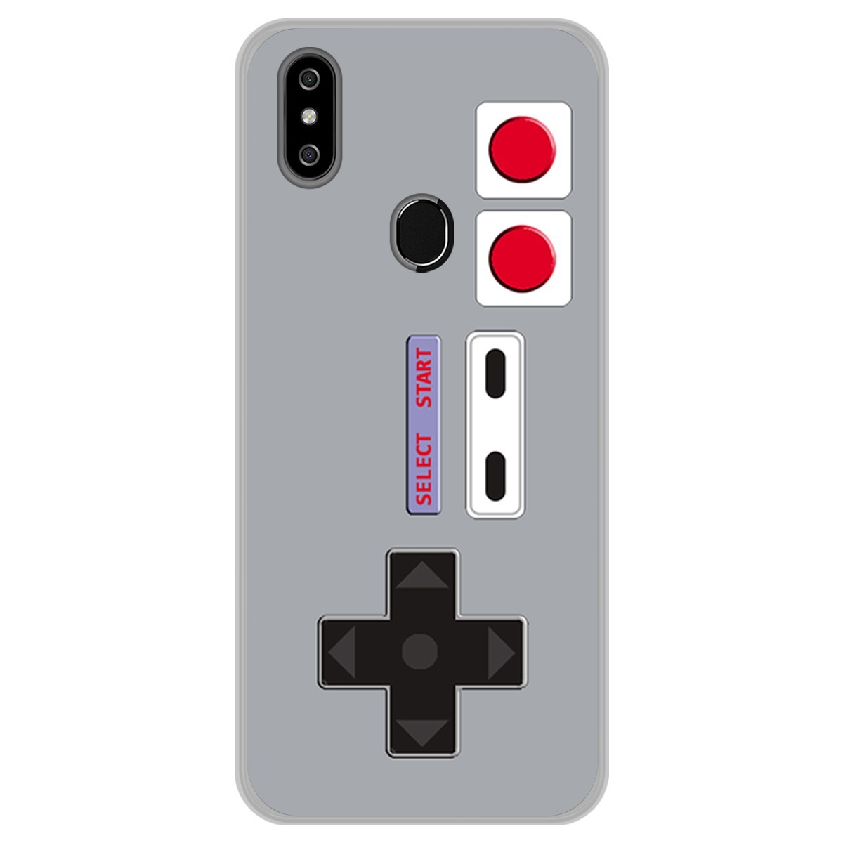 Funda Gel Tpu para Oukitel C15 Pro diseño Consola Dibujos