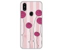 Funda Gel Tpu para Oukitel C15 Pro diseño Flores Vintage Dibujos