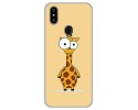 Funda Gel Tpu para Oukitel C15 Pro diseño Jirafa Dibujos
