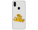 Funda Gel Tpu para Oukitel C15 Pro diseño Leones Dibujos