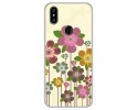 Funda Gel Tpu para Oukitel C15 Pro diseño Primavera En Flor Dibujos