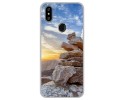Funda Gel Tpu para Oukitel C15 Pro diseño Sunset Dibujos