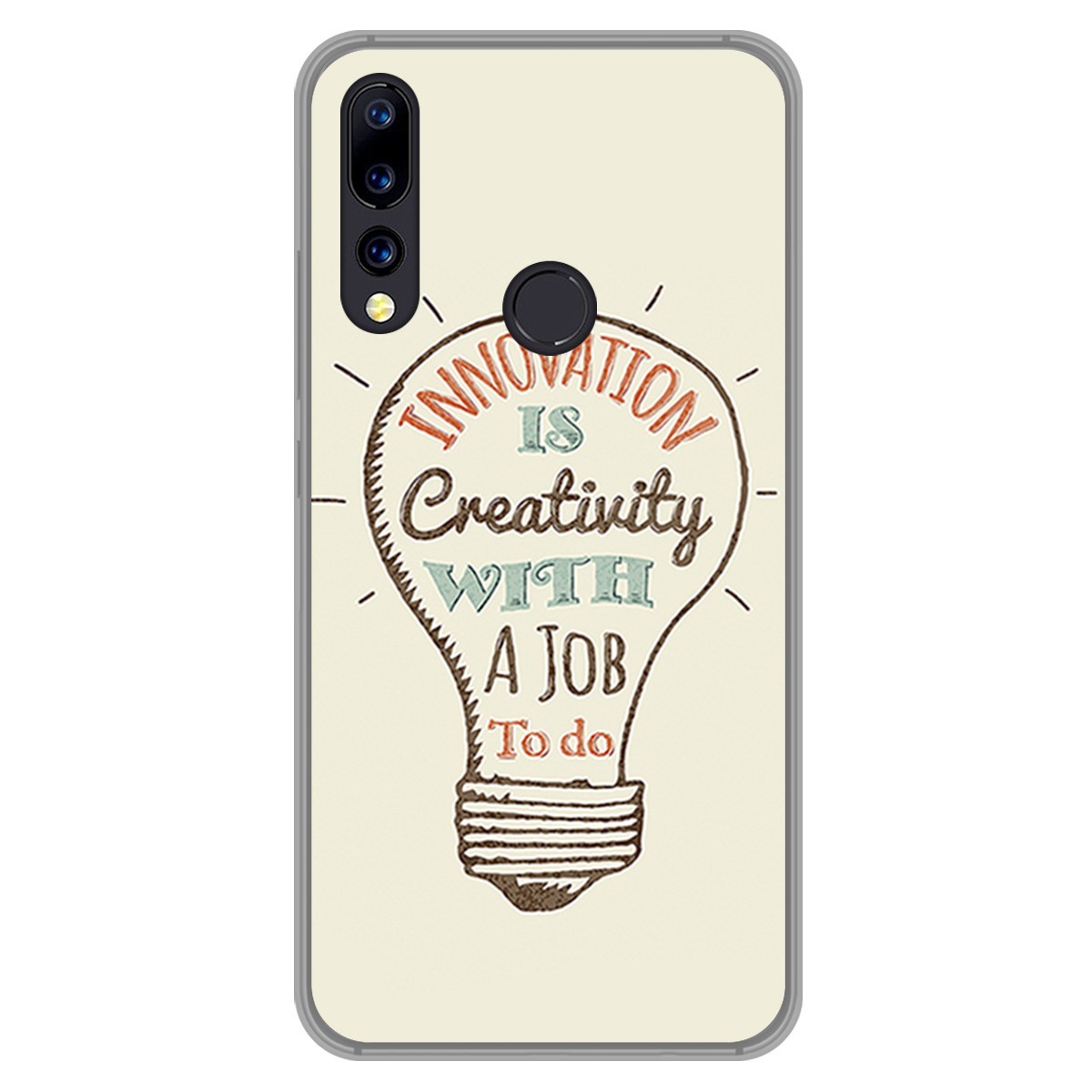 Funda Gel Tpu para Umidigi A5 Pro diseño Creativity Dibujos