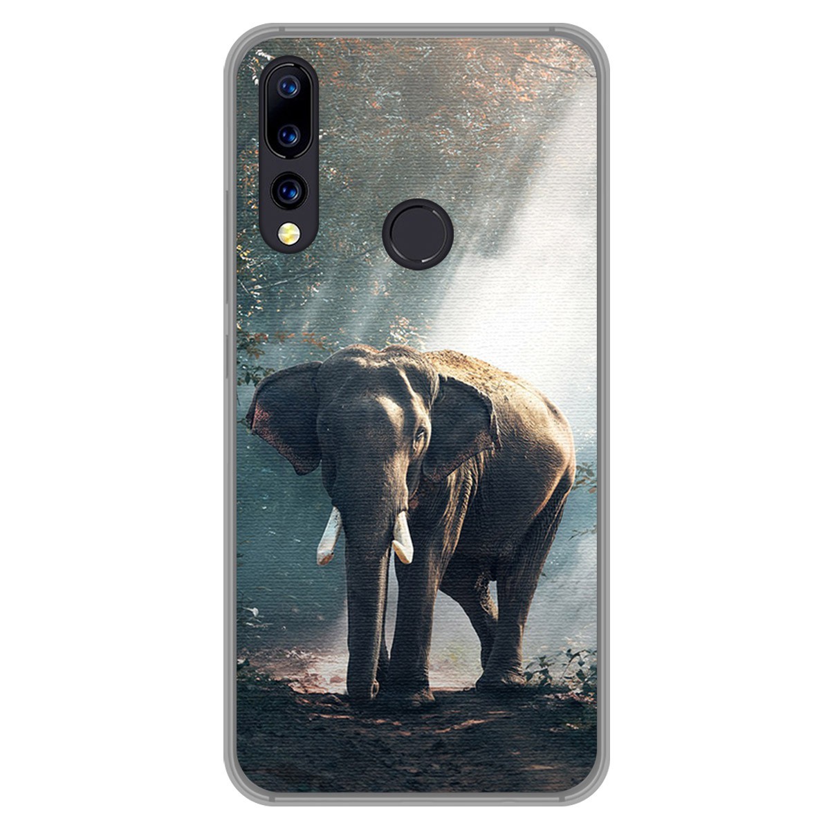Funda Gel Tpu para Umidigi A5 Pro diseño Elefante Dibujos