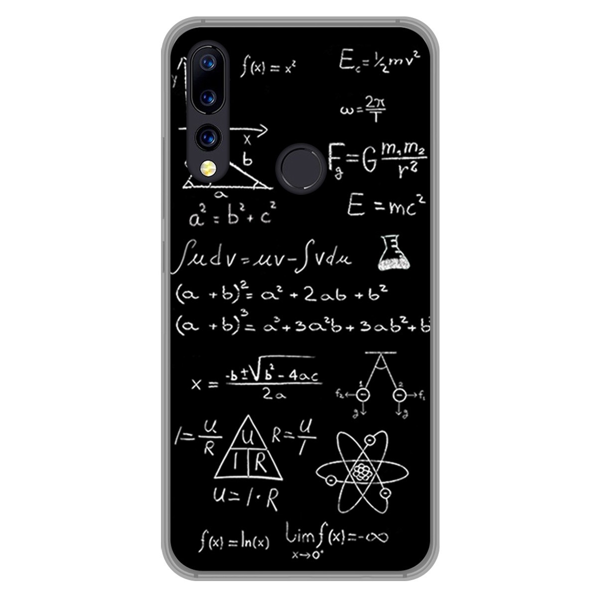 Funda Gel Tpu para Umidigi A5 Pro diseño Formulas Dibujos