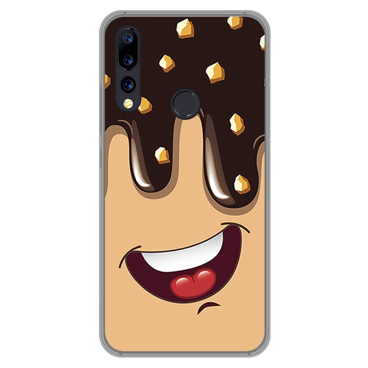 Funda Gel Tpu para Umidigi A5 Pro diseño Helado Chocolate Dibujos