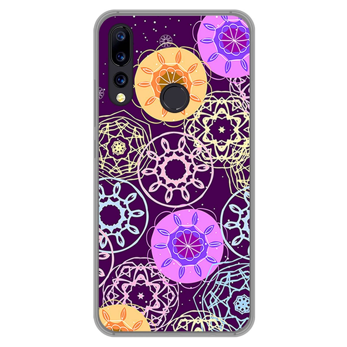 Funda Gel Tpu para Umidigi A5 Pro diseño Radial Dibujos
