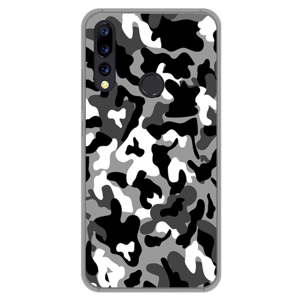 Funda Gel Tpu para Umidigi A5 Pro diseño Snow Camuflaje Dibujos