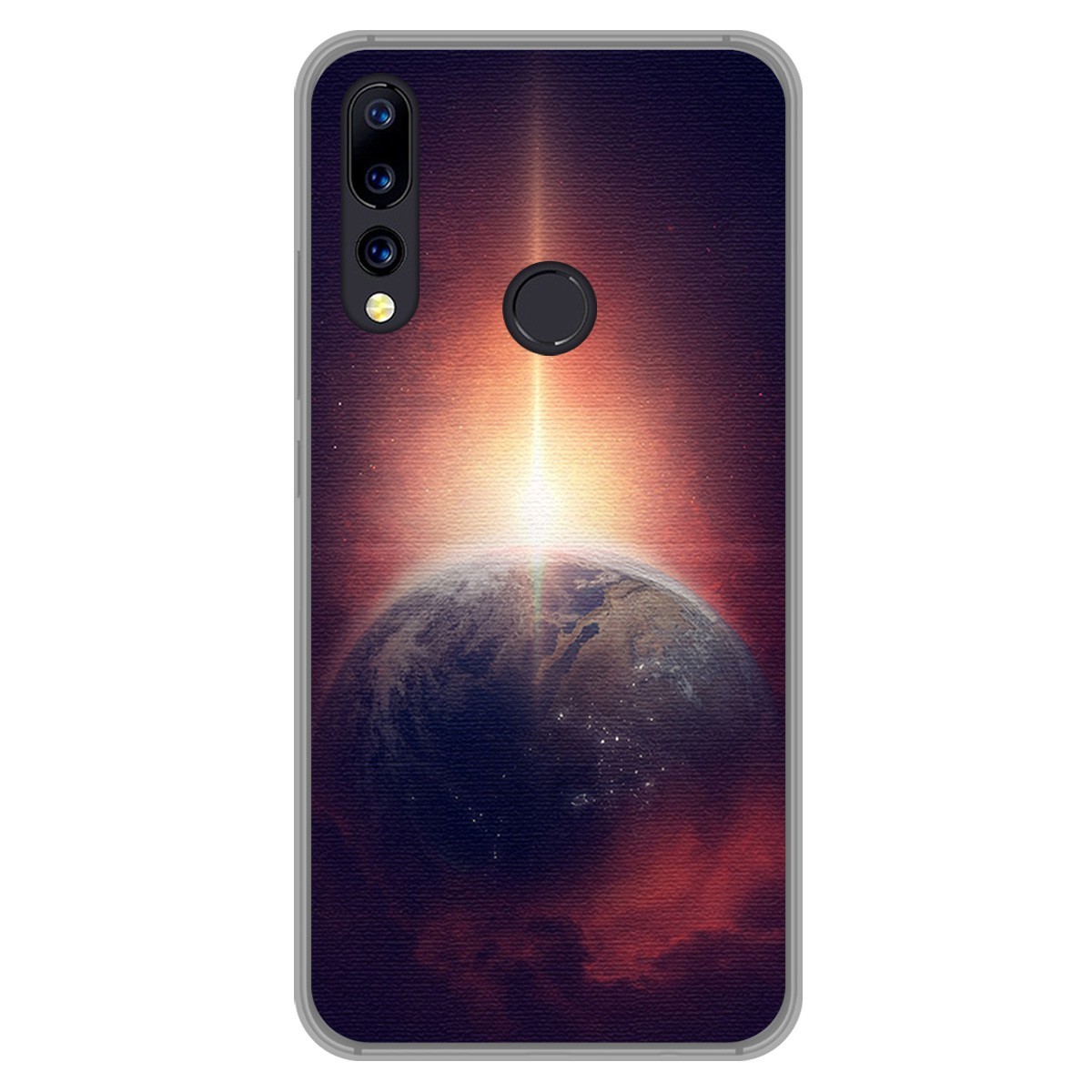 Funda Gel Tpu para Umidigi A5 Pro diseño Tierra Dibujos