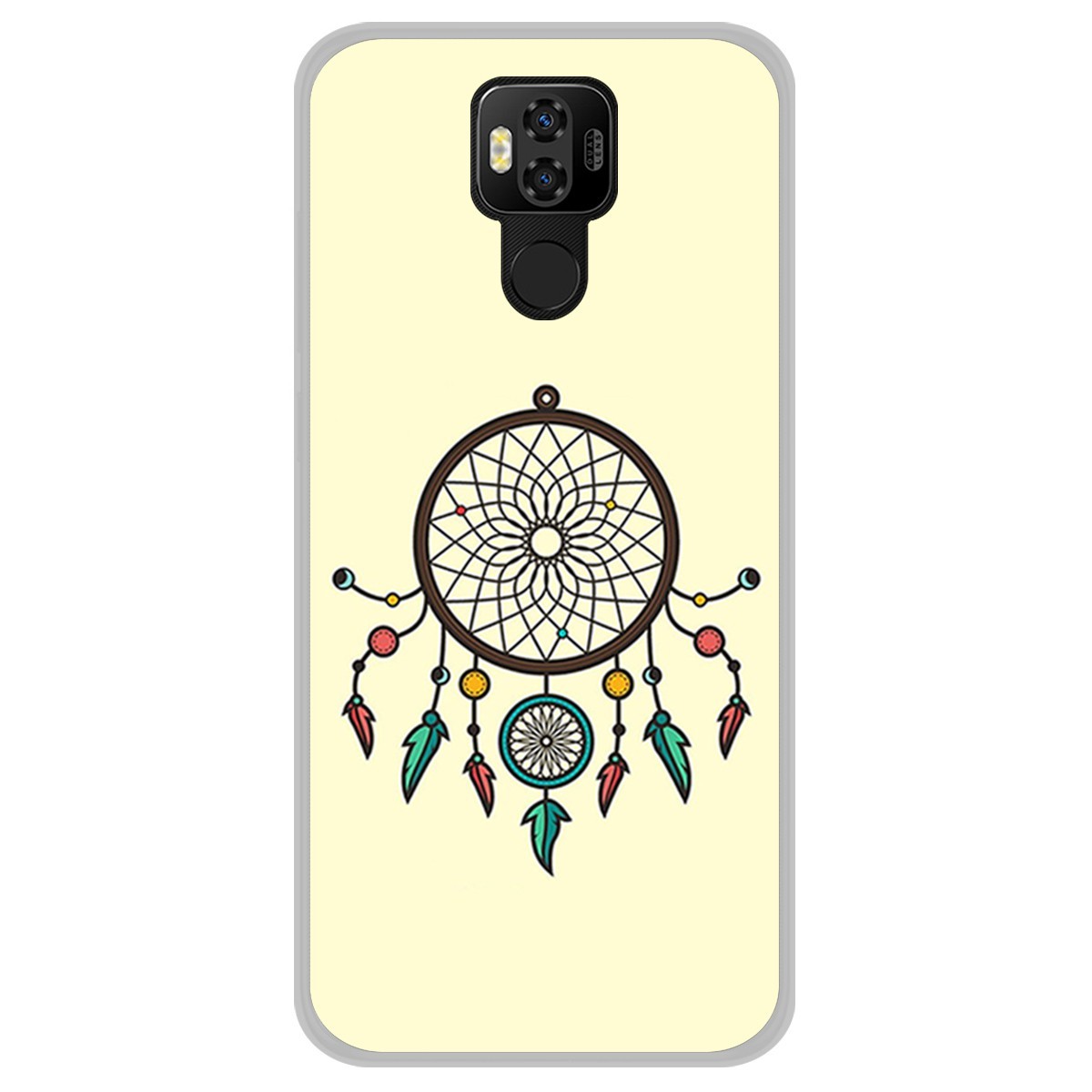 Funda Gel Tpu para Ulefone Power 6 diseño Atrapasueños Dibujos