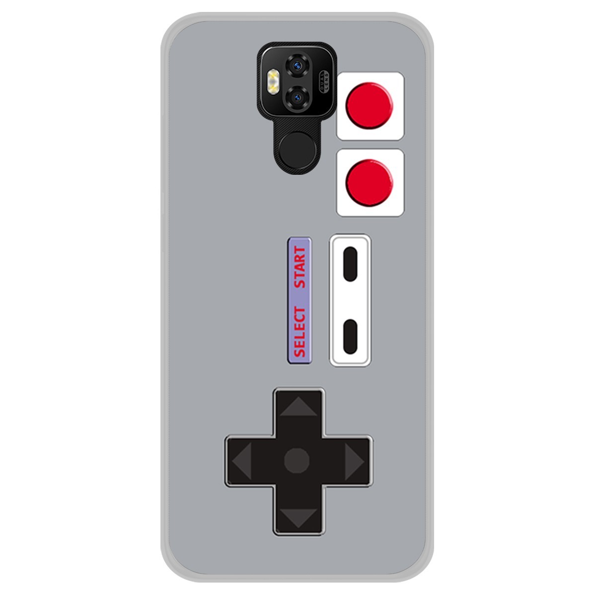 Funda Gel Tpu para Ulefone Power 6 diseño Consola Dibujos