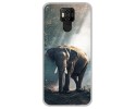 Funda Gel Tpu para Ulefone Power 6 diseño Elefante Dibujos