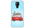 Funda Gel Tpu para Ulefone Power 6 diseño Furgoneta Dibujos