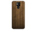 Funda Gel Tpu para Ulefone Power 6 diseño Madera Dibujos