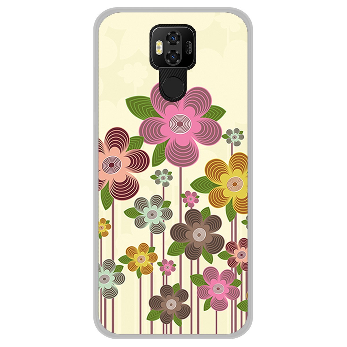 Funda Gel Tpu para Ulefone Power 6 diseño Primavera En Flor Dibujos
