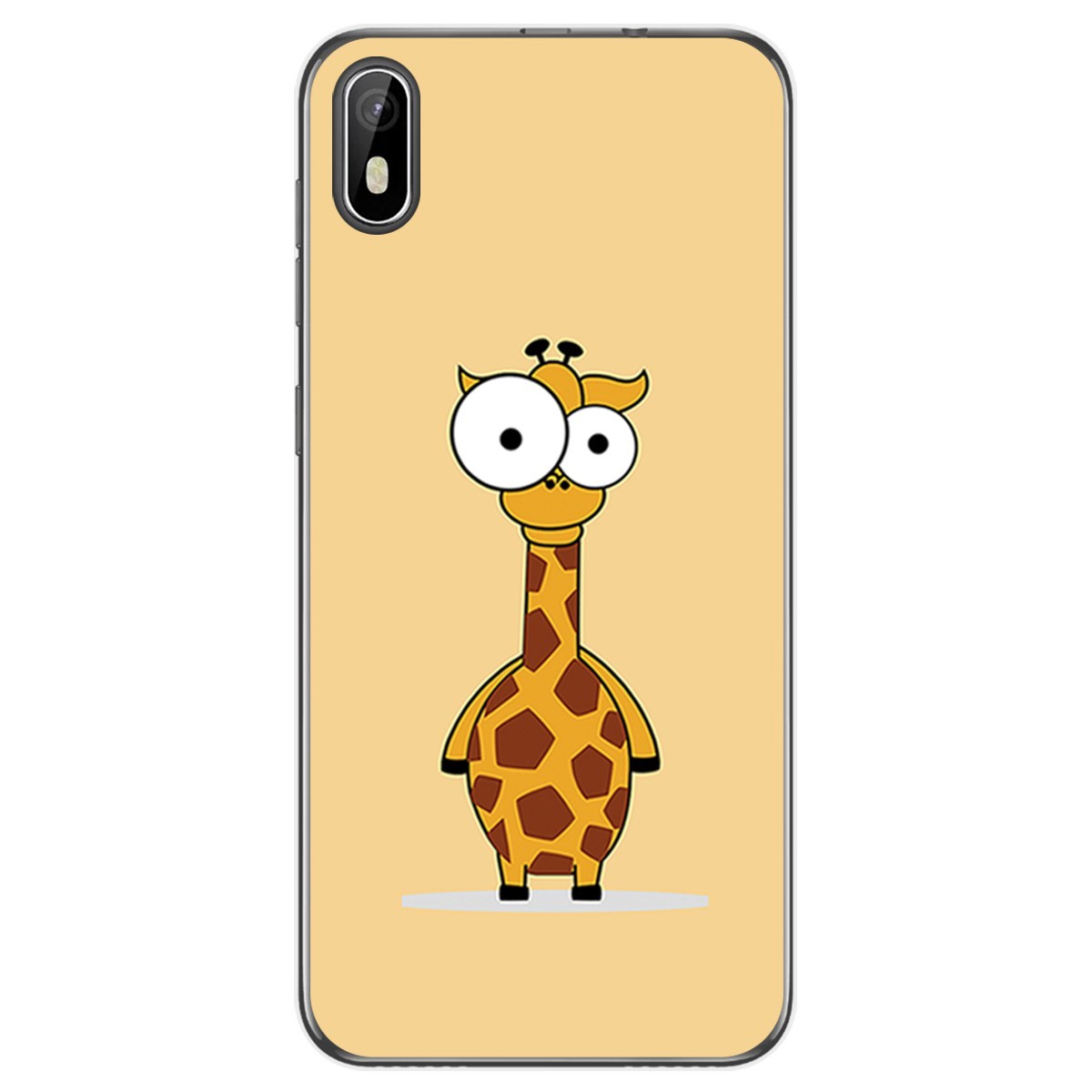 Funda Gel Tpu para Cubot J5 diseño Jirafa Dibujos