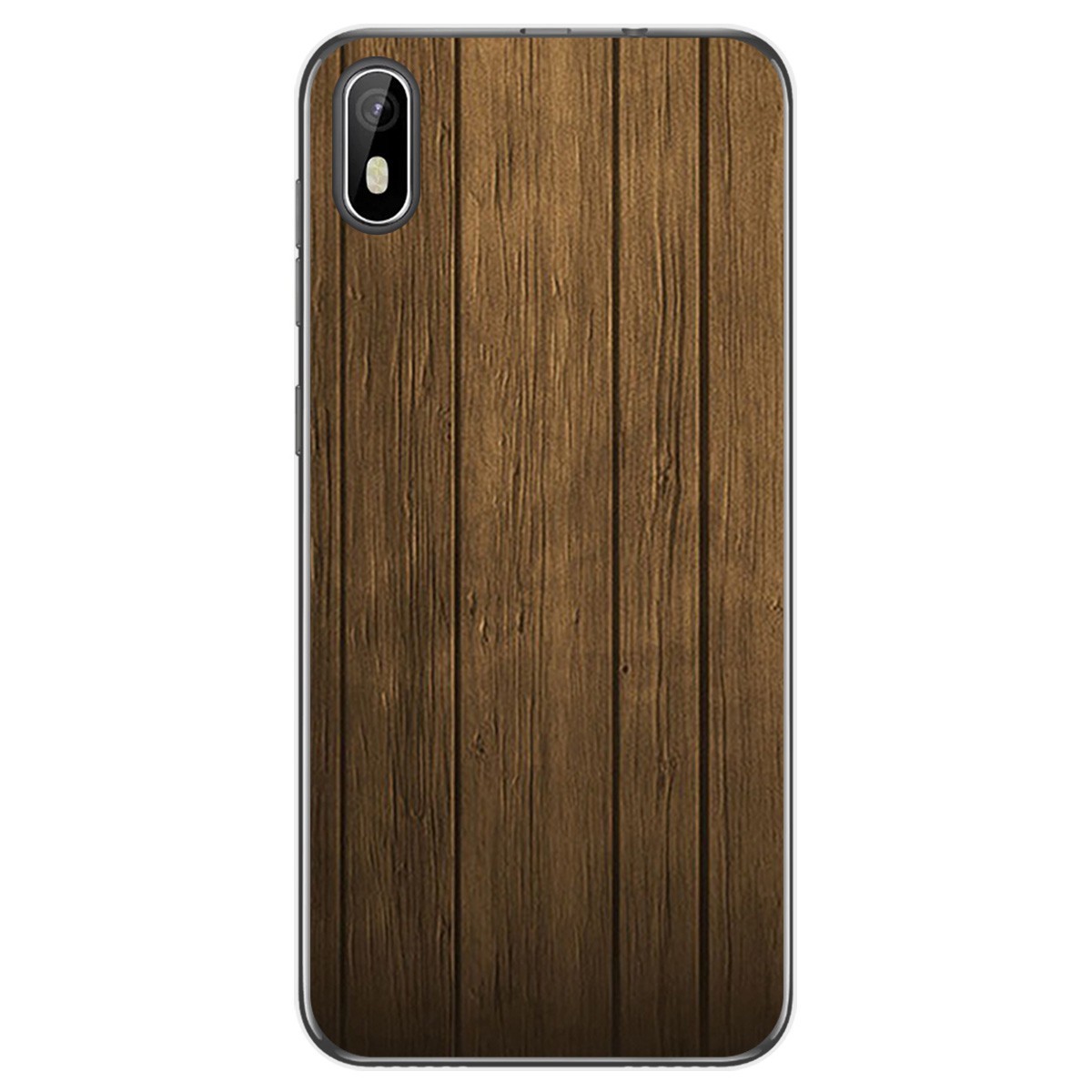 Funda Gel Tpu para Cubot J5 diseño Madera Dibujos