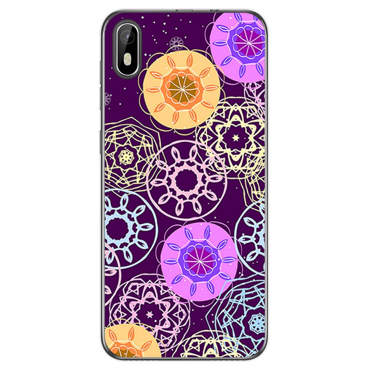 Funda Gel Tpu para Cubot J5 diseño Radial Dibujos