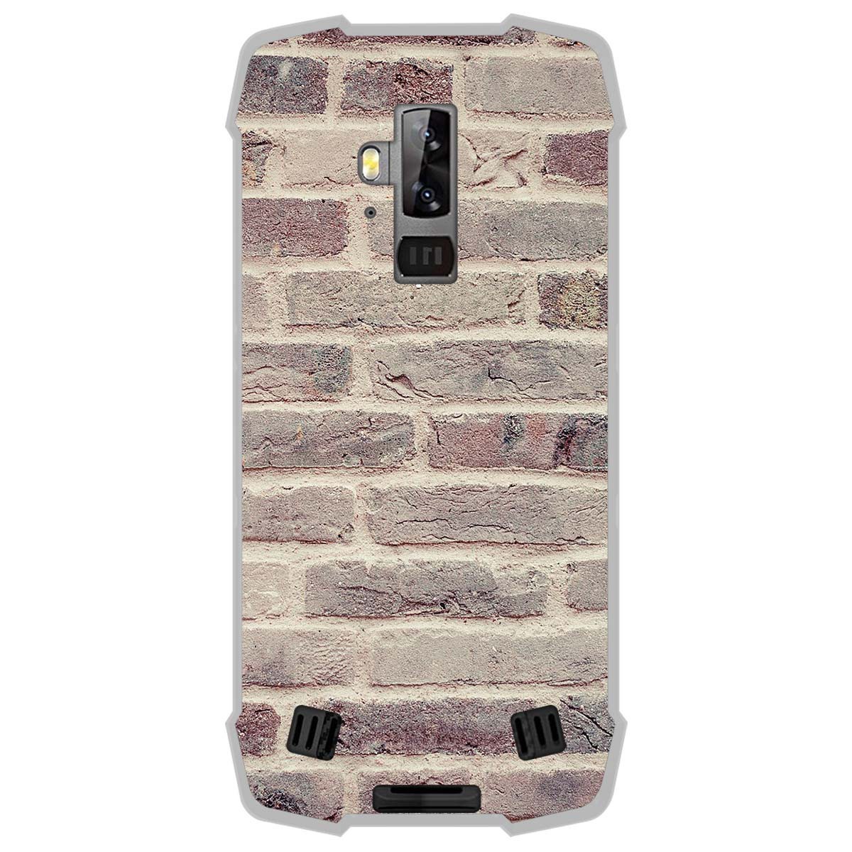 Funda Gel Tpu para Blackview BV9700 Pro diseño Ladrillo 01 Dibujos