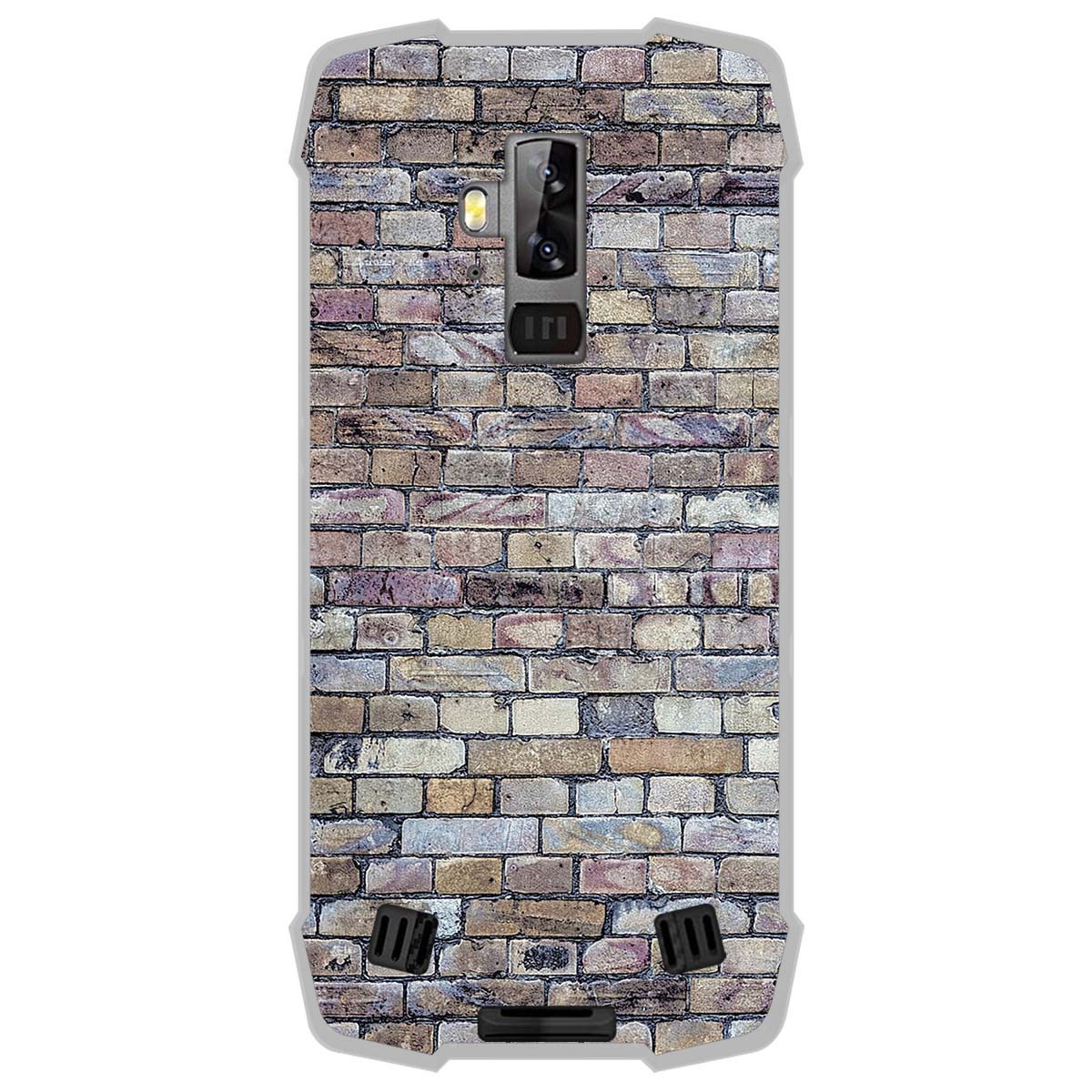 Funda Gel Tpu para Blackview BV9700 Pro diseño Ladrillo 02 Dibujos