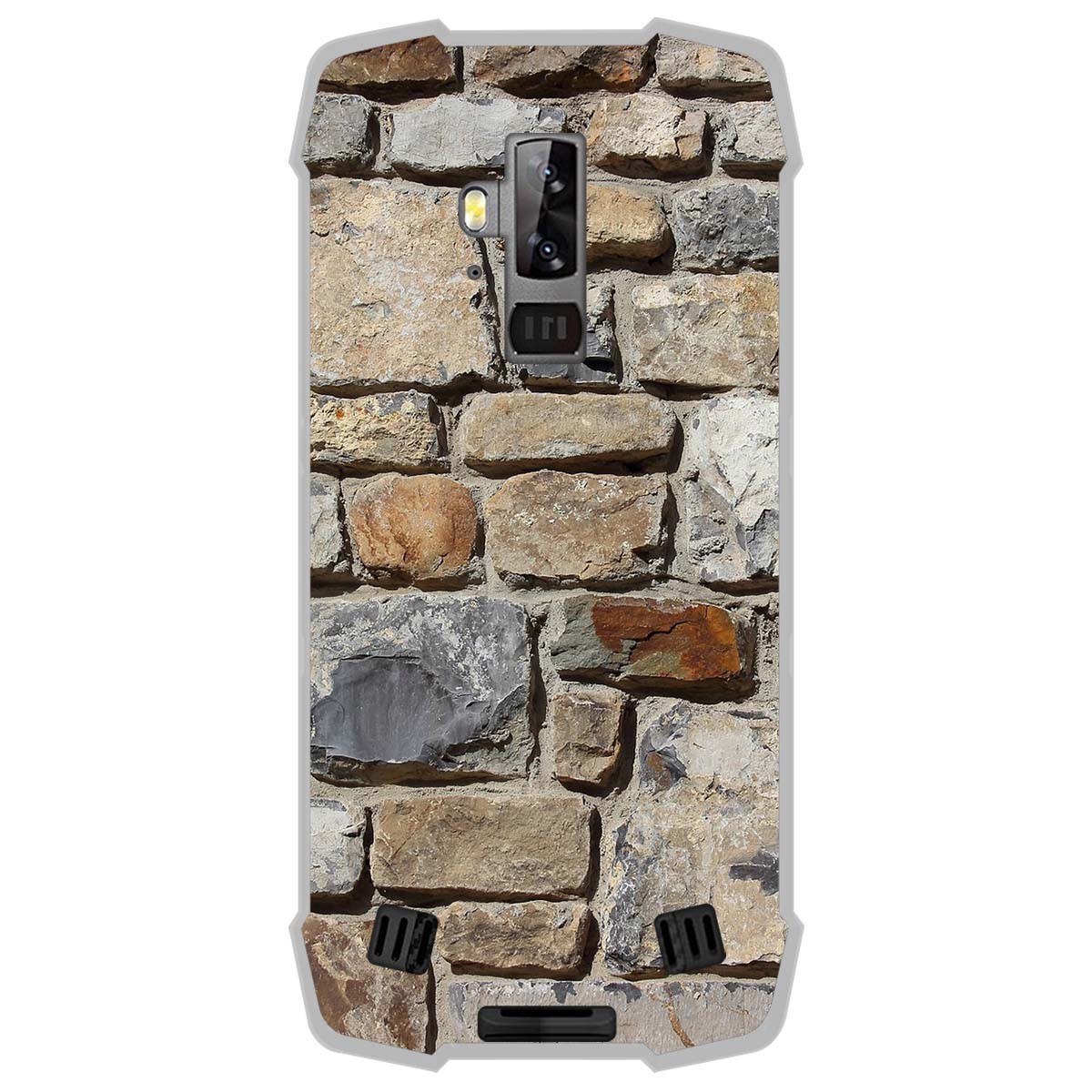 Funda Gel Tpu para Blackview BV9700 Pro diseño Ladrillo 03 Dibujos