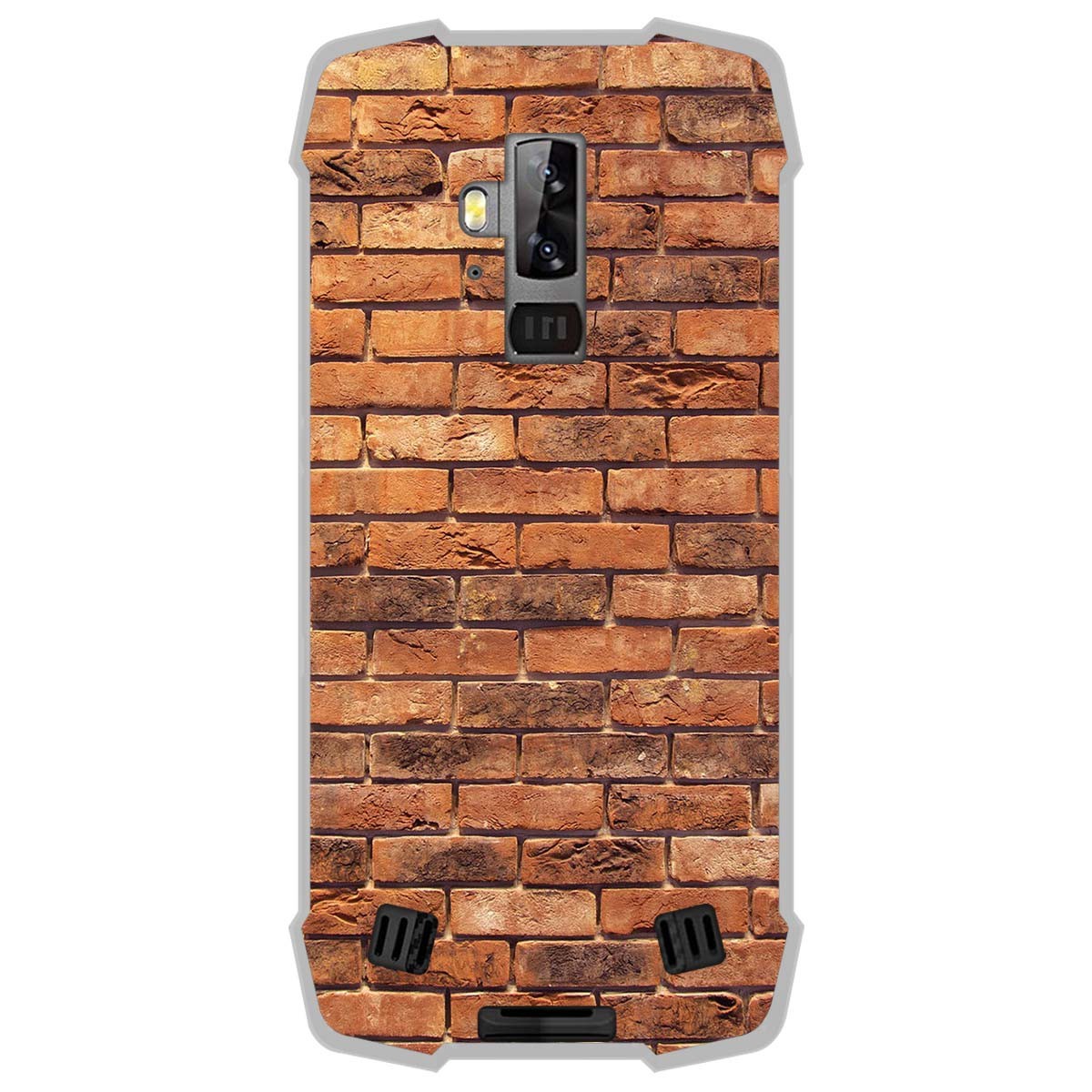 Funda Gel Tpu para Blackview BV9700 Pro diseño Ladrillo 04 Dibujos
