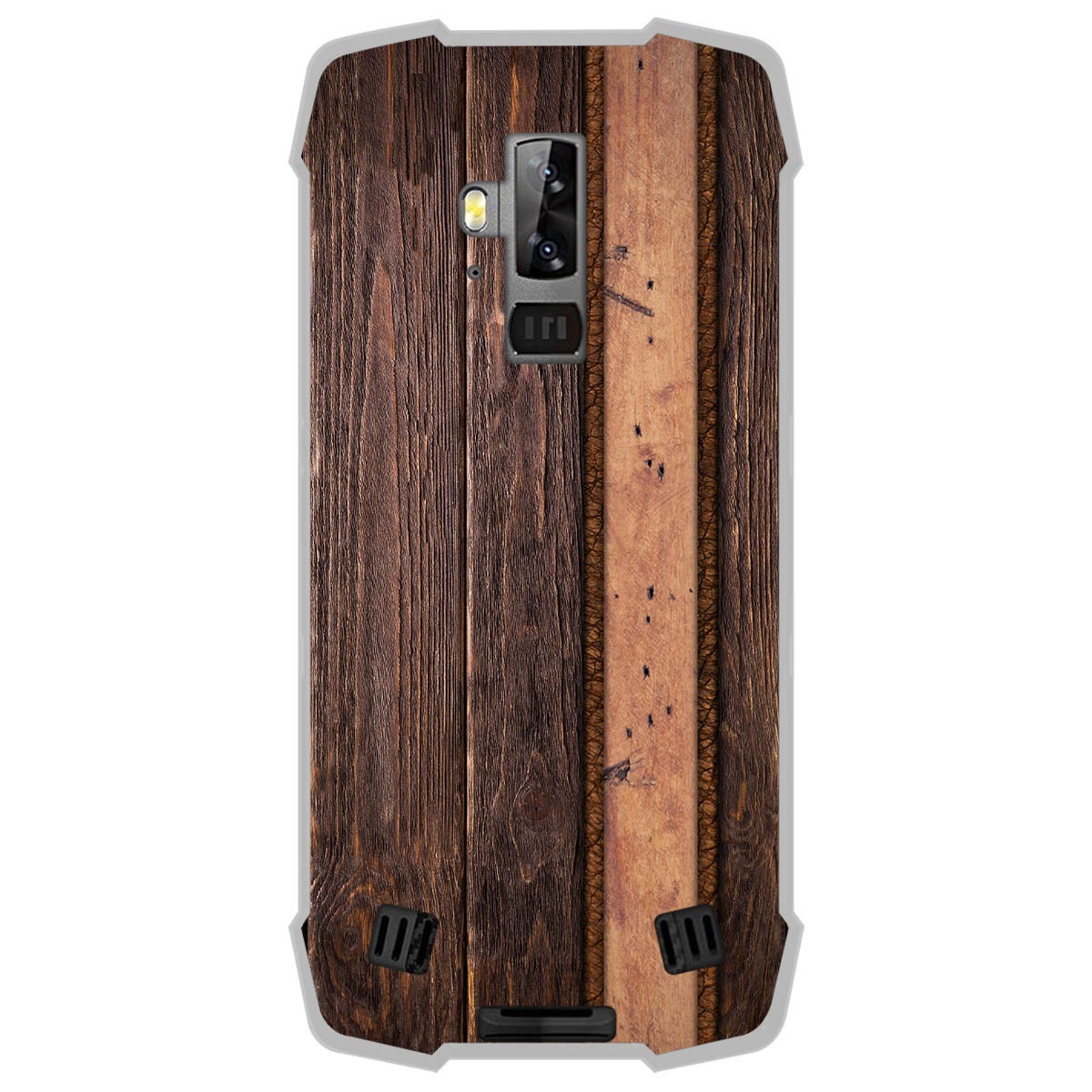 Funda Gel Tpu para Blackview BV9700 Pro diseño Madera 05 Dibujos