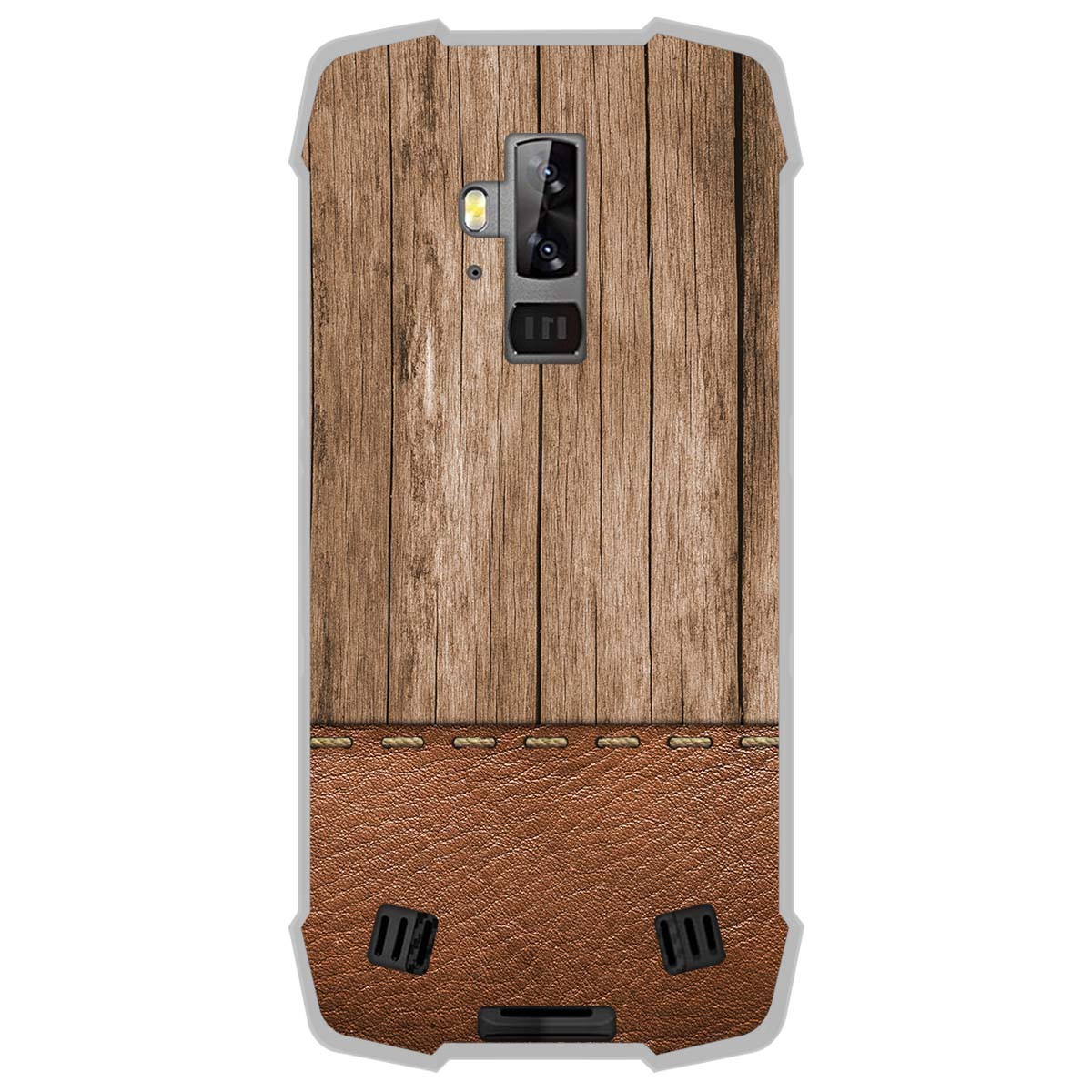 Funda Gel Tpu para Blackview BV9700 Pro diseño Madera 09 Dibujos