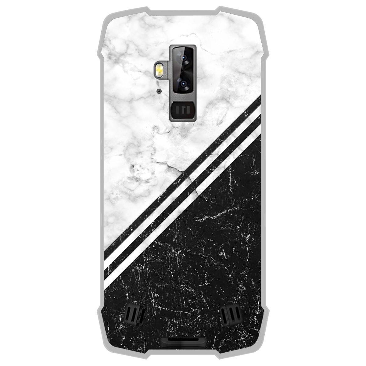 Funda Gel Tpu para Blackview BV9700 Pro diseño Mármol 01 Dibujos