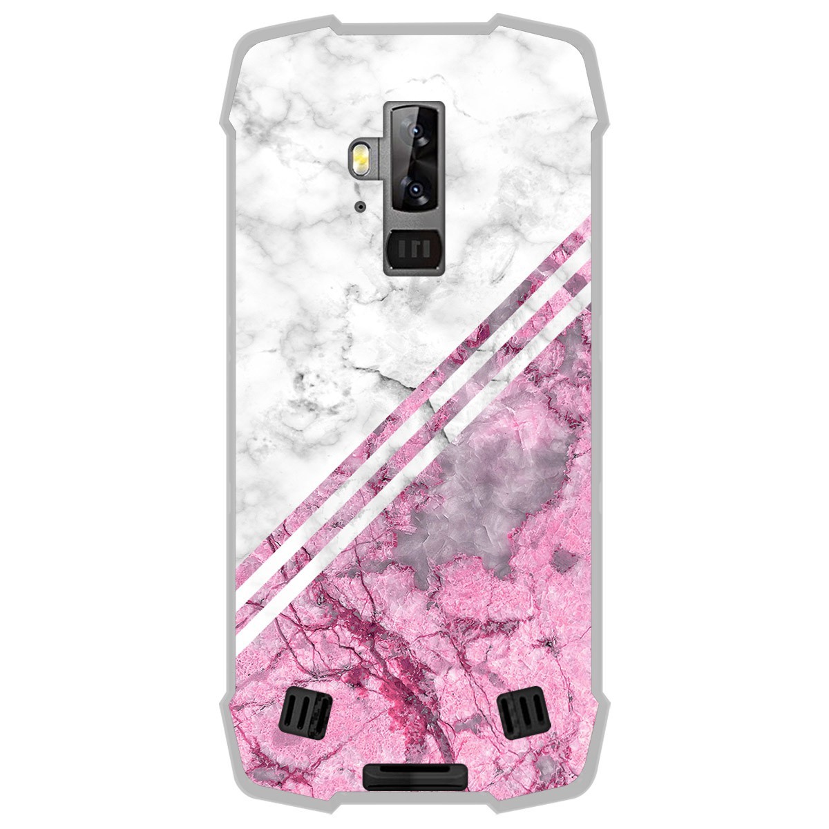 Funda Gel Tpu para Blackview BV9700 Pro diseño Mármol 03 Dibujos