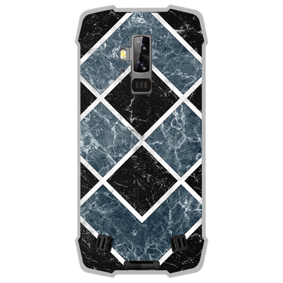 Funda Gel Tpu para Blackview BV9700 Pro diseño Mármol 06 Dibujos