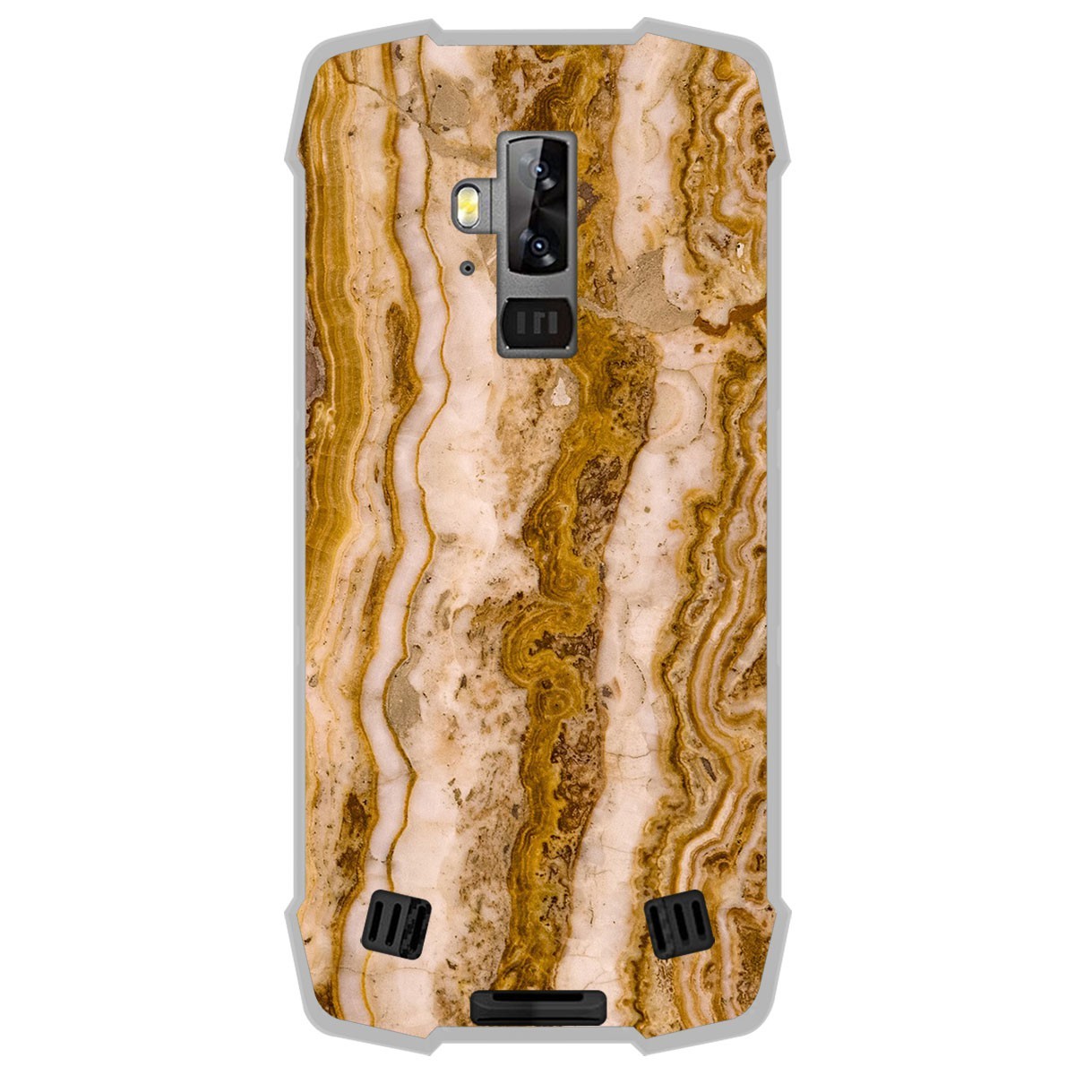 Funda Gel Tpu para Blackview BV9700 Pro diseño Mármol 10 Dibujos