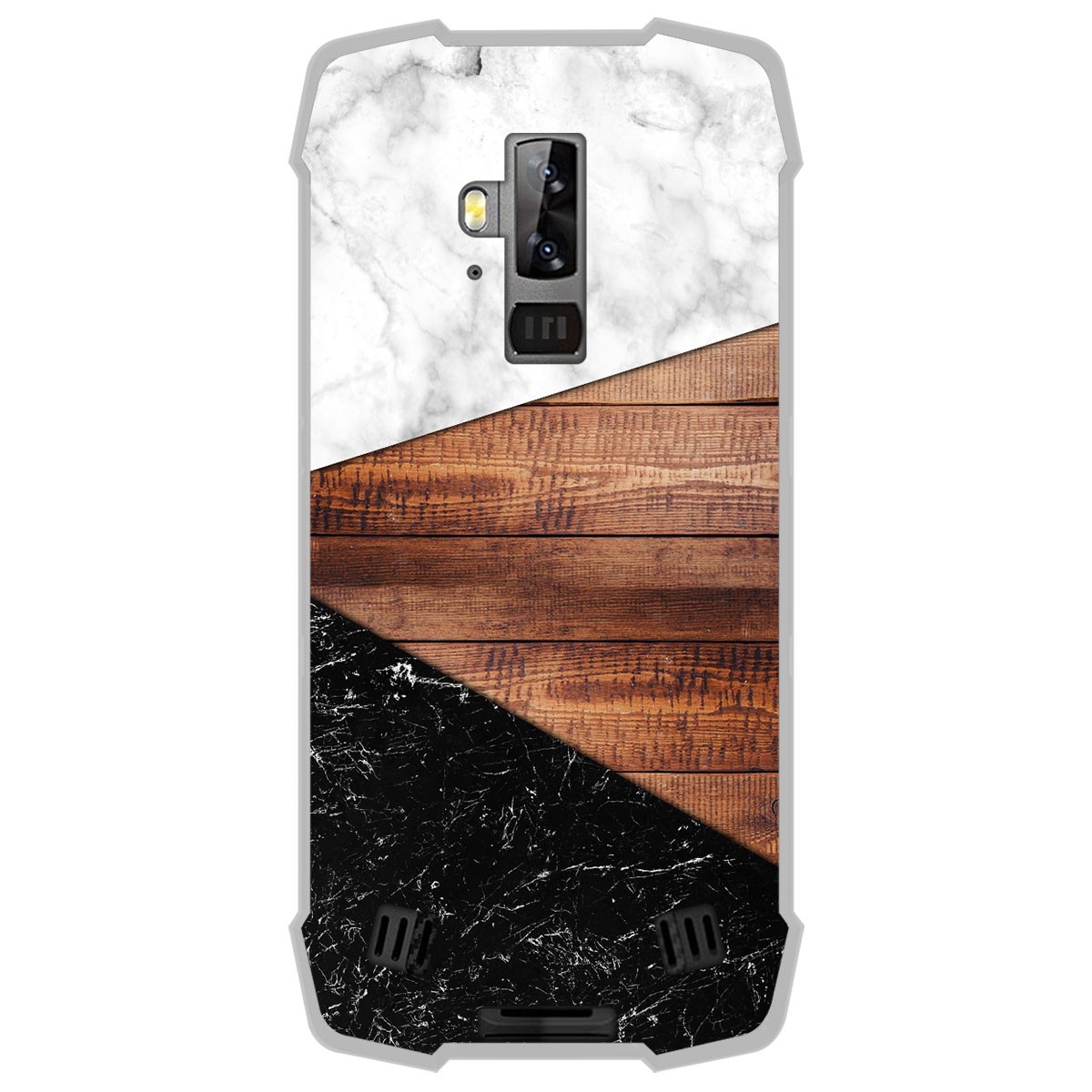 Funda Gel Tpu para Blackview BV9700 Pro diseño Mármol 11 Dibujos