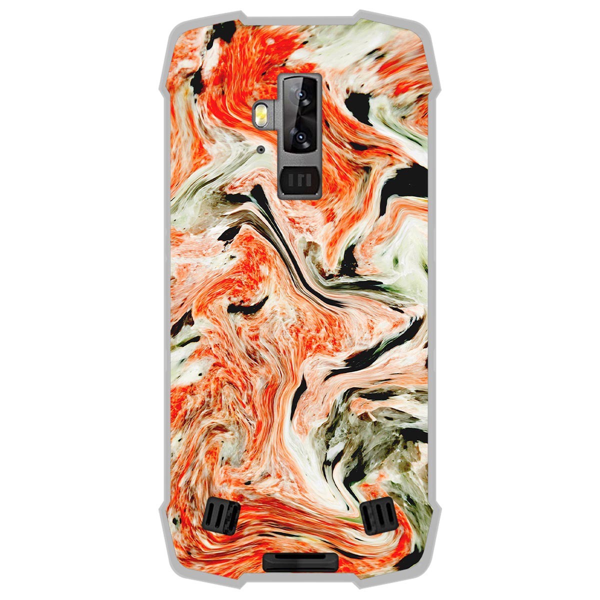 Funda Gel Tpu para Blackview BV9700 Pro diseño Mármol 12 Dibujos