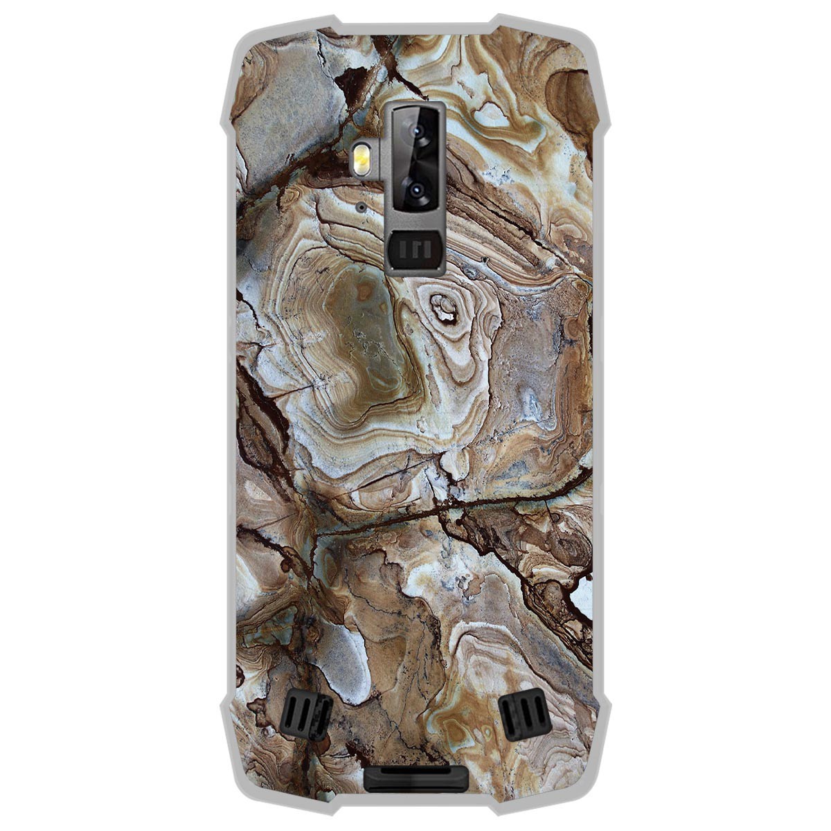 Funda Gel Tpu para Blackview BV9700 Pro diseño Mármol 14 Dibujos